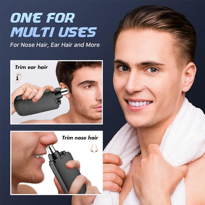 Portable Nose Hair Trimmer (Painless & Precision)