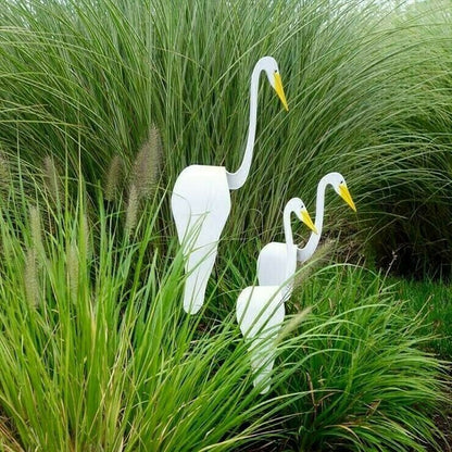 Florida Dancing Birds Garden Metal Art